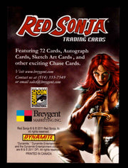 Red Sonja 2012 Breygent Promo San Diego Comic Con Trading Card SDCC   - TvMovieCards.com