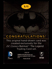 DC Comics Batman: The Legend 2013 Cryptozoic Sketch Card   - TvMovieCards.com