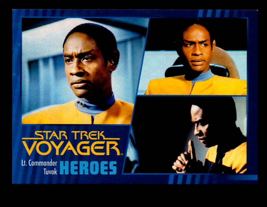 Star Trek Voyager Heroes & Villains Gold Base Parallel Card (1-99) U Pick Single #3  - TvMovieCards.com