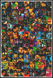 1992 Sachs & Violens Uncut Sheet Mini Promo Trading Card Comic Images   - TvMovieCards.com
