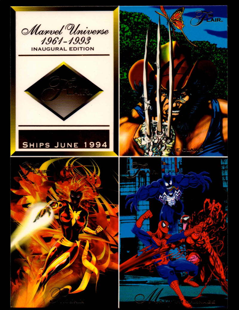 marvel cards universe 1994 first edition (1) Sealed Pack 1994 Marvel Cards Universe First Edition 9 Cards Per Pack