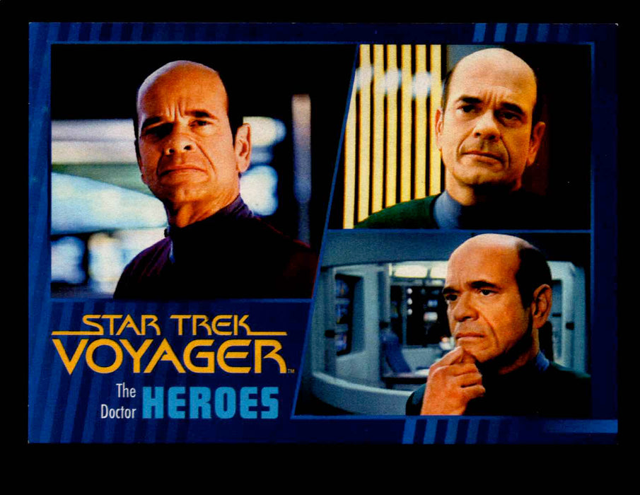 Star Trek Voyager Heroes & Villains Gold Base Parallel Card (1-99) U Pick Single #6  - TvMovieCards.com