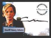 Smallville Season 3 Camille Mitchell as Sheriff Nancy Adams A17 Autograph Card   - TvMovieCards.com
