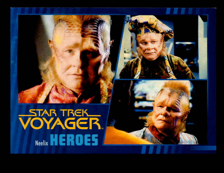 Star Trek Voyager Heroes & Villains Gold Base Parallel Card (1-99) U Pick Single #9  - TvMovieCards.com