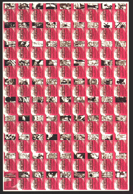 1992 Sachs & Violens Uncut Sheet Mini Promo Trading Card Comic Images   - TvMovieCards.com