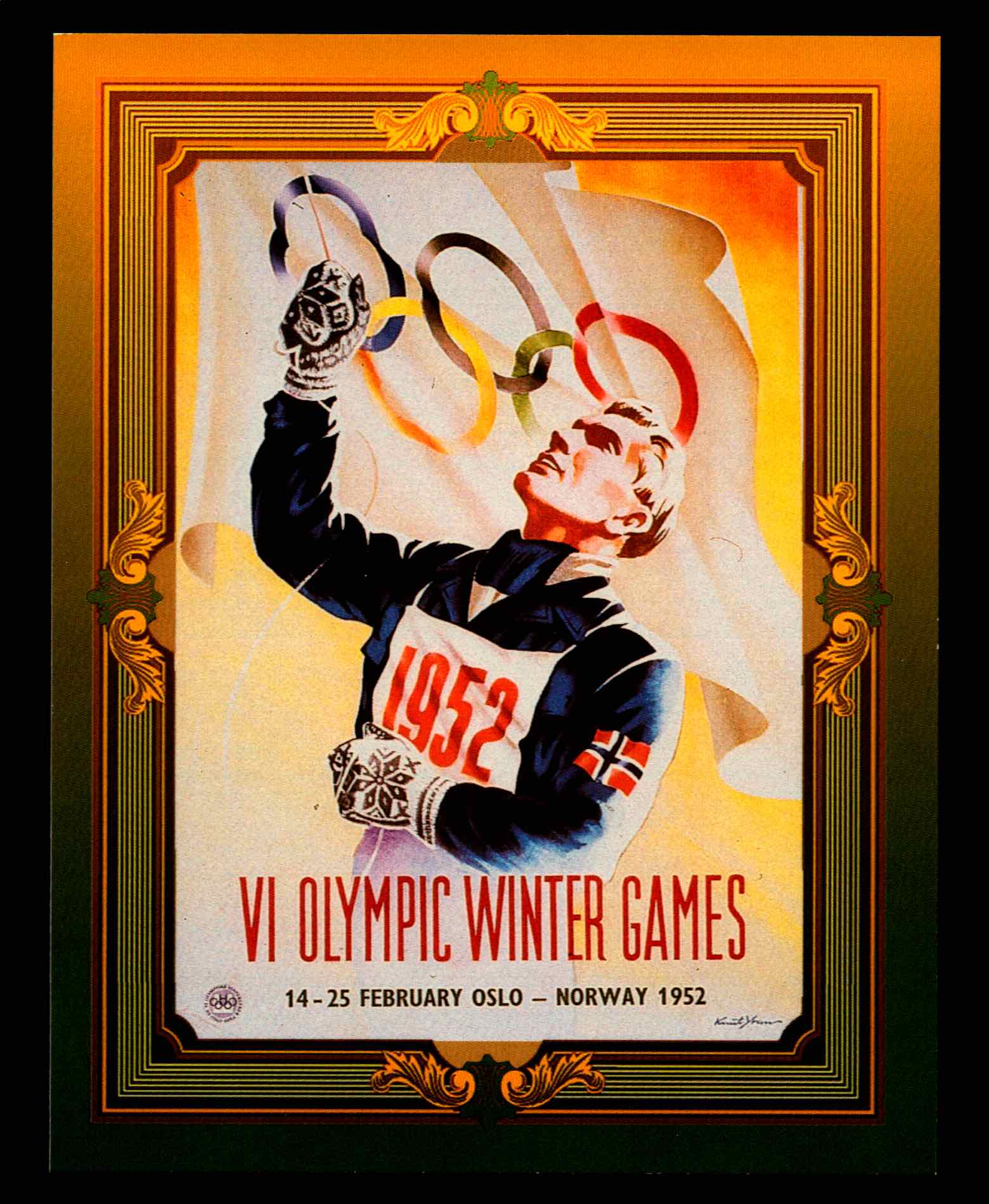 Atlanta 1996 Olympic Games Collect A Card Poster Card TSC-1 - TSC