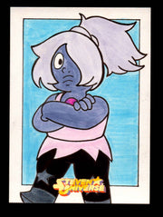 2019 Steven Universe Artist Sketch "Amethyst" Trading Card by Andy Bohn   - TvMovieCards.com