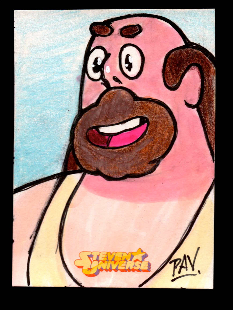 2019 Steven Universe Artist Sketch Card "Greg" by Terry Pavlet   - TvMovieCards.com