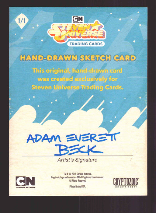 2019 Steven Universe Artist Sketch Trading Card by Adam Everett Beck   - TvMovieCards.com