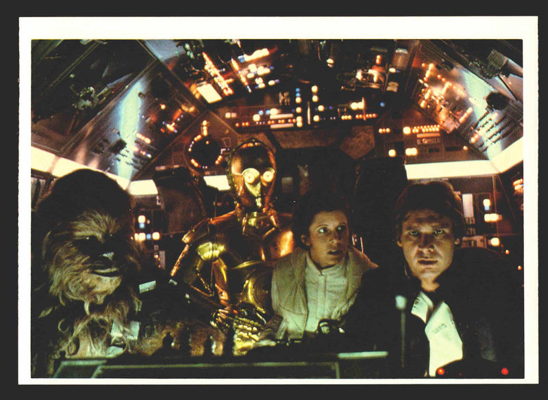 1980 Empire Strikes Back Vintage Photo Cards You Pick Singles #1-30 #9 Cockpit of Millennium Falcon  - TvMovieCards.com
