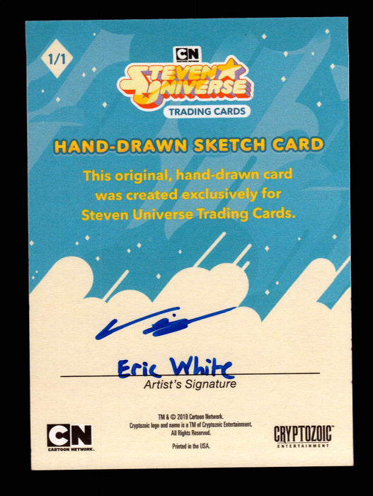 2019 Steven Universe Artist "Garnet" Sketch Card by Eric White   - TvMovieCards.com