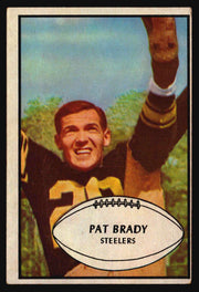 1953 Bowman Football Trading Card - Pat Brady #10 VG/EX   - TvMovieCards.com