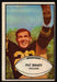 1953 Bowman Football Trading Card - Pat Brady #10 VG/EX   - TvMovieCards.com