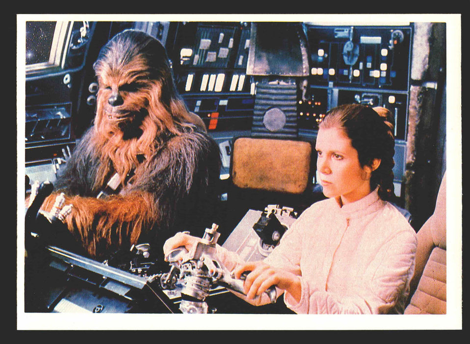 1980 Empire Strikes Back Vintage Photo Cards You Pick Singles #1-30 #10 Leia & Chewbacca  - TvMovieCards.com