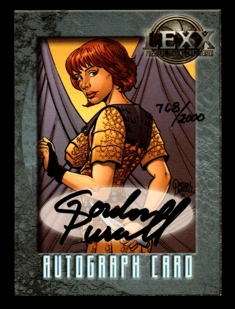 2002 Lexx Dynamic Forces A7 Gordon Purcell Autograph Trading Card   - TvMovieCards.com