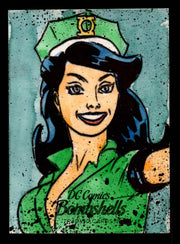 2019 DC Comics Bombshells III Artist Jeffrey Benitez Sketch Card Cryptozoic   - TvMovieCards.com