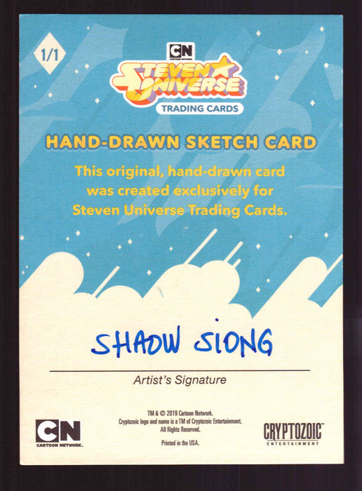 2019 Steven Universe Artist Sketch Trading Card by Shaow Siong Cryptozoic   - TvMovieCards.com