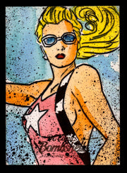 2019 DC Comics Bombshells III Artist Jeffrey Benitez Sketch Card Cryptozoic   - TvMovieCards.com