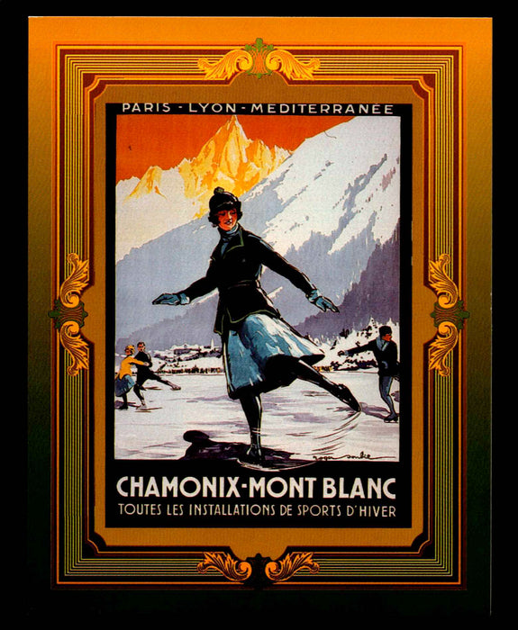 Atlanta 1996 Olympic Games Collect A Card Poster Card TSC-1 - TSC-12 TSC-8 Winter Olympiad I 1924 Chamonix  - TvMovieCards.com