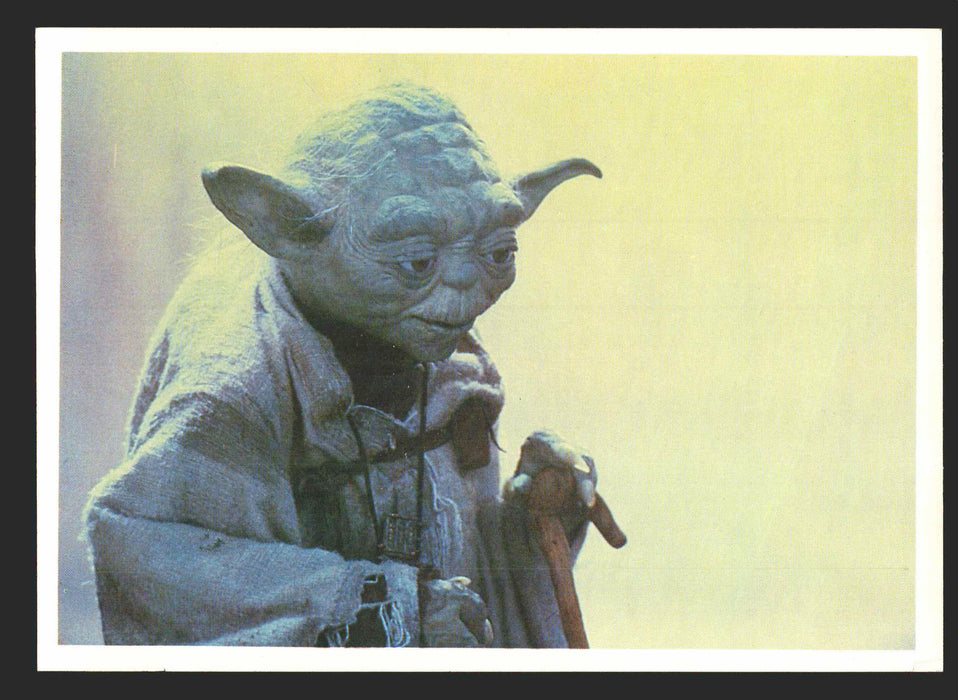 1980 Empire Strikes Back Vintage Photo Cards You Pick Singles #1-30 #12 Yoda  - TvMovieCards.com