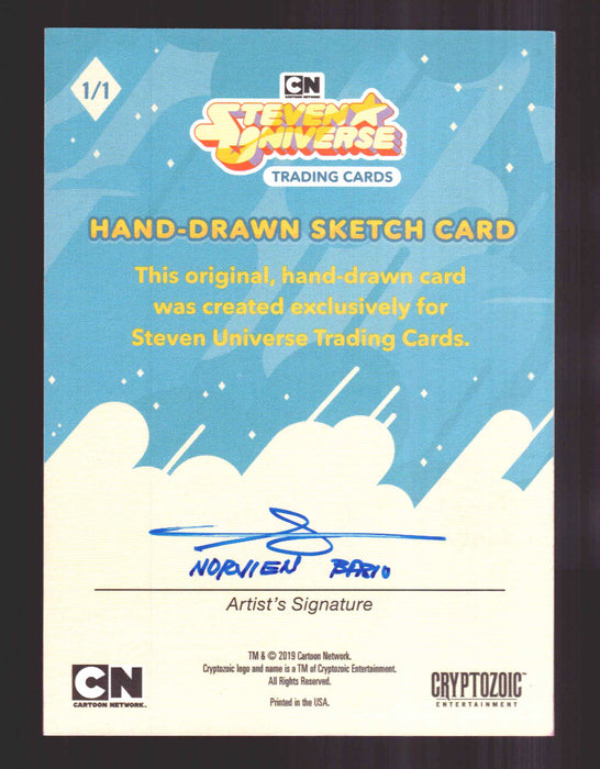 2019 Steven Universe Artist Sketch Trading Card by Norvien Basio   - TvMovieCards.com