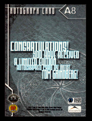 2002 Lexx Dynamic Forces A8 Tom Grindberg Autograph Trading Card   - TvMovieCards.com
