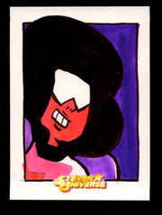 2019 Steven Universe Artist Sketch Card "Garnet" by Bruce Gerlach   - TvMovieCards.com