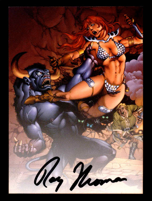 35 Years of Red Sonja Autograph Artist Card Roy Thomas Dynamic Forces 2009   - TvMovieCards.com