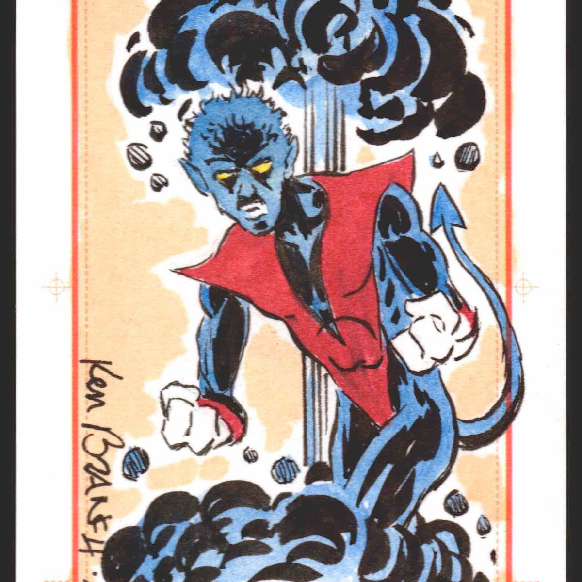 最終決算 SketchaFEX Anniversary 75th Marvel Sketch Nightcrawler Card その他