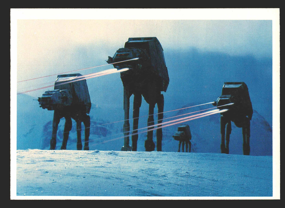 1980 Empire Strikes Back Vintage Photo Cards You Pick Singles #1-30 #15 AT-AT Walker  - TvMovieCards.com