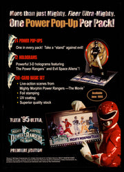 1995 Power Rangers The Movie Uncut 9 Card Promo Sheet Fleer Ultra Trading Cards   - TvMovieCards.com