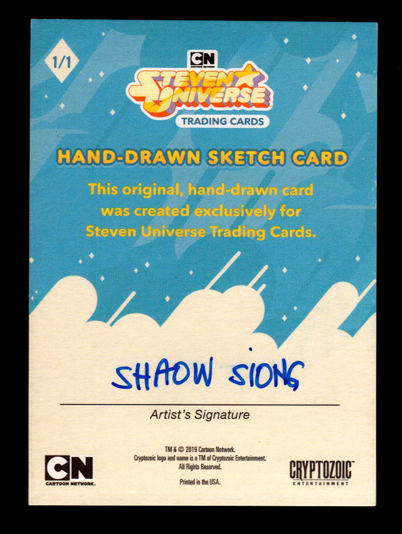 2019 Steven Universe Artist Sketch "Onion" Trading Card by Shaow Siong   - TvMovieCards.com