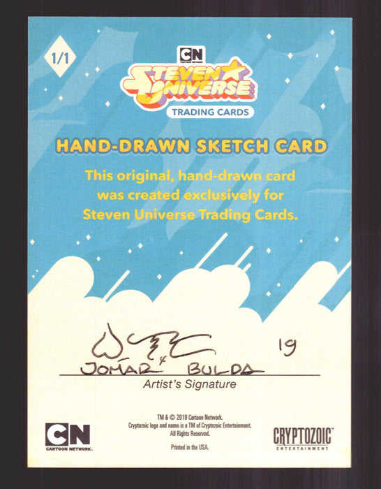 2019 Steven Universe Artist Sketch Trading Card by Jomar Bulda Cryptozoic   - TvMovieCards.com