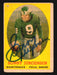 1958 Topps Football Autographed Signed Trading Card #90 Sonny Jurgensen   - TvMovieCards.com