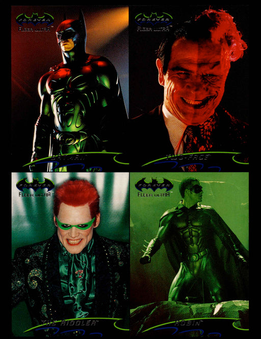 1995 Batman Forever Uncut 4 Card Promo Sheet Fleer Ultra Trading Cards   - TvMovieCards.com