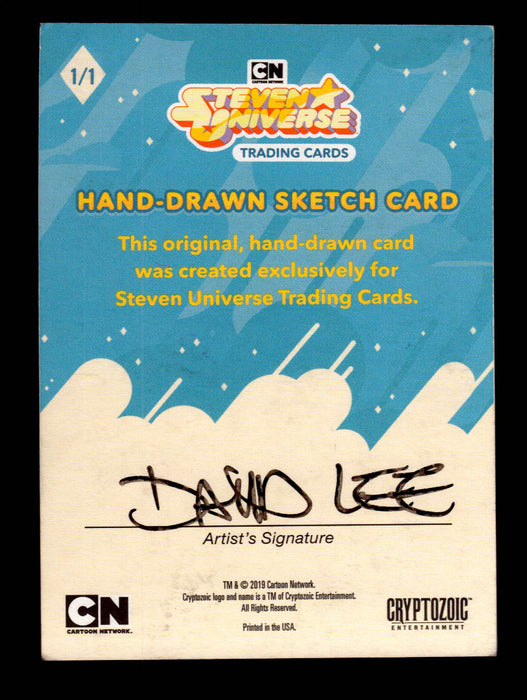 2019 Steven Universe Artist "Mr. Fryman" Sketch Card by David Lee   - TvMovieCards.com