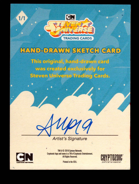 2019 Steven Universe Artist Sketch Card "Steven" Cryptozoic   - TvMovieCards.com