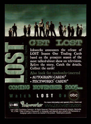 Lost Season 1 One Memorabilia Show L1-MS Exclusive Promo Trading Card   - TvMovieCards.com