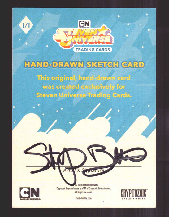 2019 Steven Universe Artist Sketch Trading Card by Stefanie Battalene Cryptozoic   - TvMovieCards.com