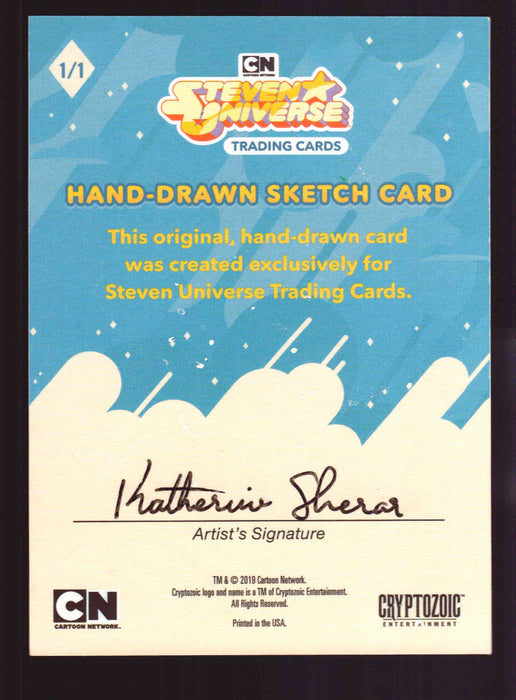 2019 Steven Universe Artist Sketch "Barbara Miller" Card by Katherine Sherar   - TvMovieCards.com