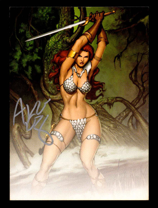 35 Years of Red Sonja Autograph Artist Card Michael Avon Oeming Dynamic Forces   - TvMovieCards.com