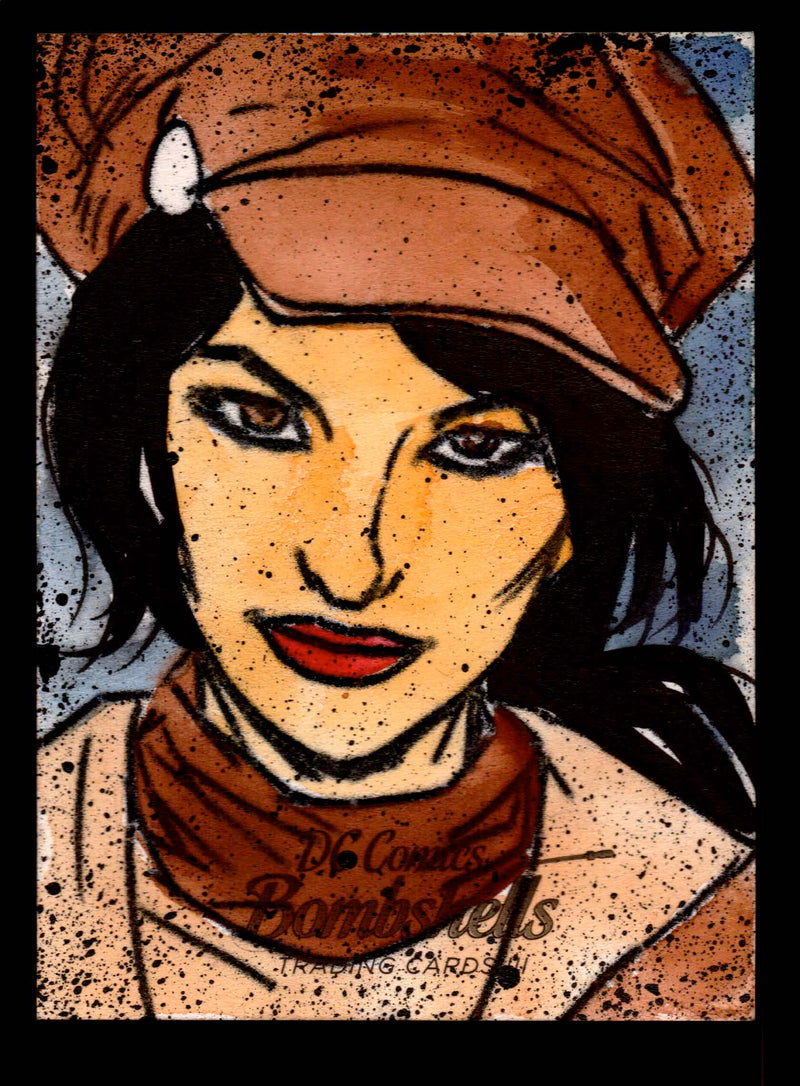 2019 DC Comics Bombshells III Artist Jeffrey Benitez Sketch Card Cryptozoic   - TvMovieCards.com