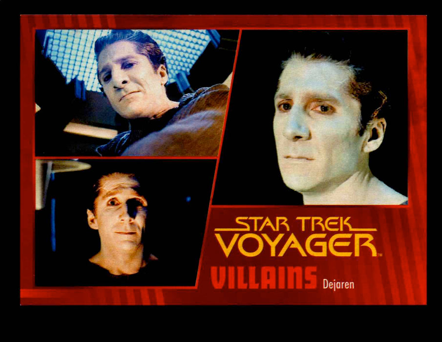 Star Trek Voyager Heroes & Villains Gold Base Parallel Card (1-99) U Pick Single #27  - TvMovieCards.com