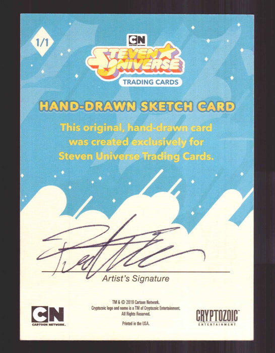 2019 Steven Universe Artist Sketch Trading Card Cryptozoic   - TvMovieCards.com