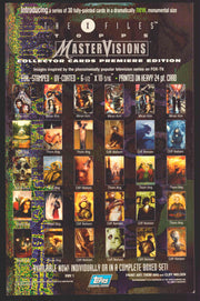 1995 X-Files MasterVisions Oversized Promo Trading Card Panel XMV1 Topps   - TvMovieCards.com