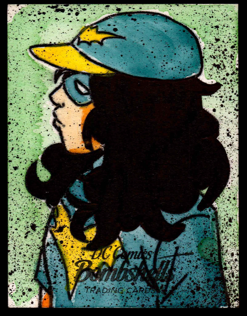 2019 DC Comics Bombshells III Artist Jeffrey Benitez Sketch Card Cryptozoic   - TvMovieCards.com