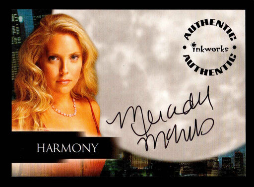Angel Season 5 A34 Mercedes McNab as Harmony Autograph Trading Card Inkworks   - TvMovieCards.com