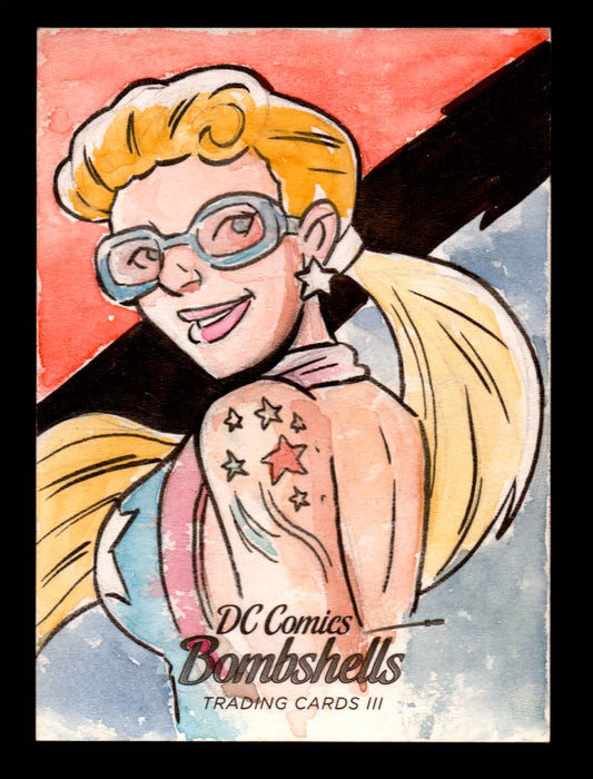 2019 DC Comics Bombshells III Artist Al Stefano Sketch Card Cryptozoic   - TvMovieCards.com