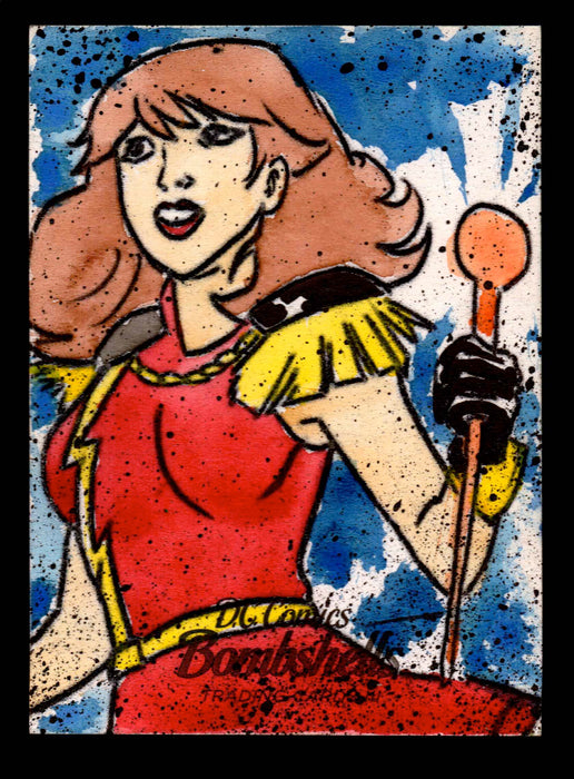 2019 DC Comics Bombshells III Artist Jeffrey Benitez Sketch Card Cryptozoic   - TvMovieCards.com