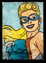 2019 DC Comics Bombshells III Artist Jeffrey Benitez Sketch Card Cryptozoic   - TvMovieCards.com